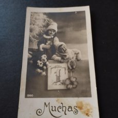 Fotografía antigua: ANTIGUA FOTOGRAFIA NAVIDEÑA DE PRINCIPIOS DE 1900