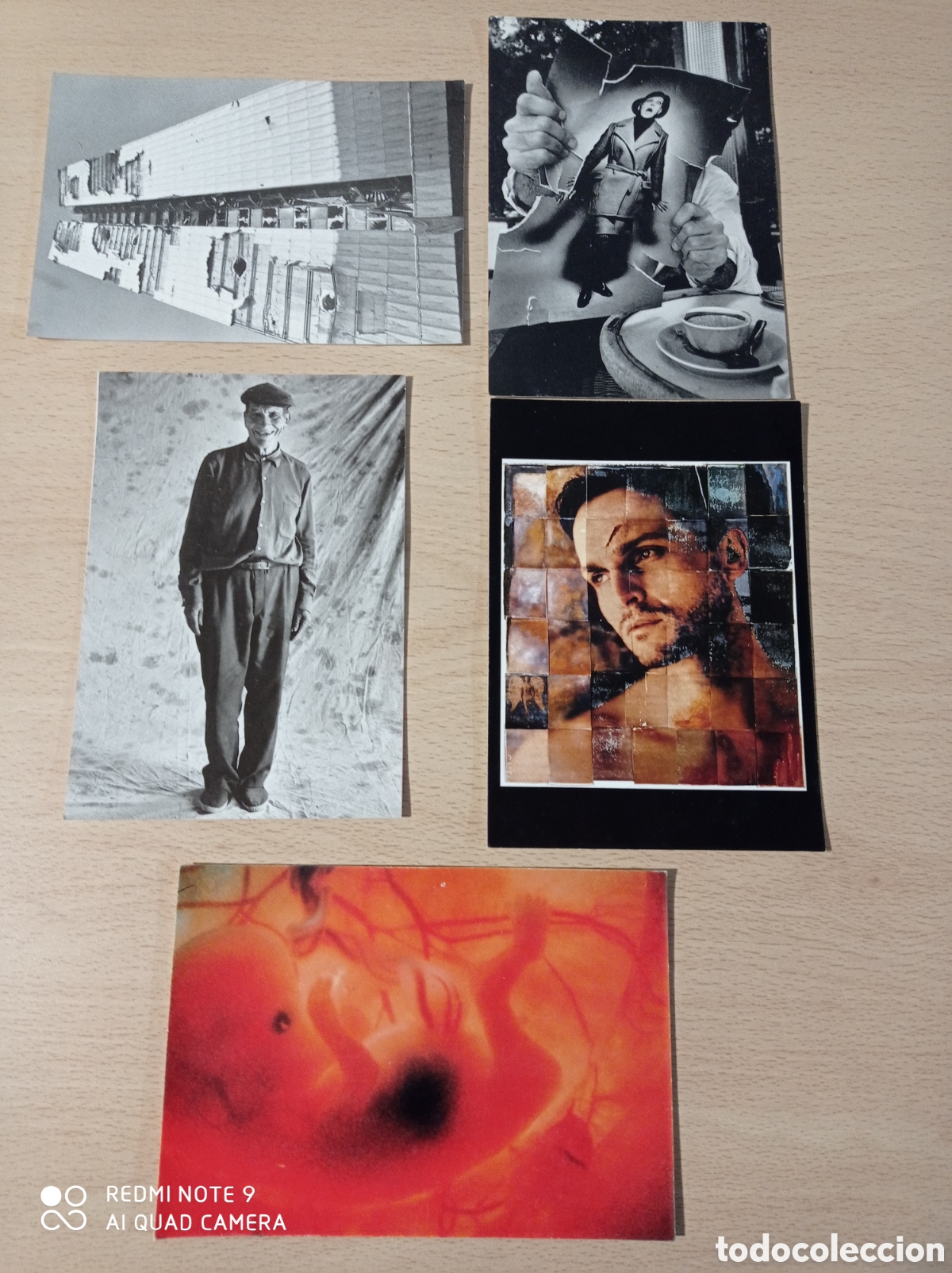Fotograf&iacute;a antigua: FOTO POSTAL EXPOS.CENTRO ANDALUZ FOTOGRAF&Iacute;A -ALMERIA A&Ntilde;OS 90 LOTE DE 5 UNID.