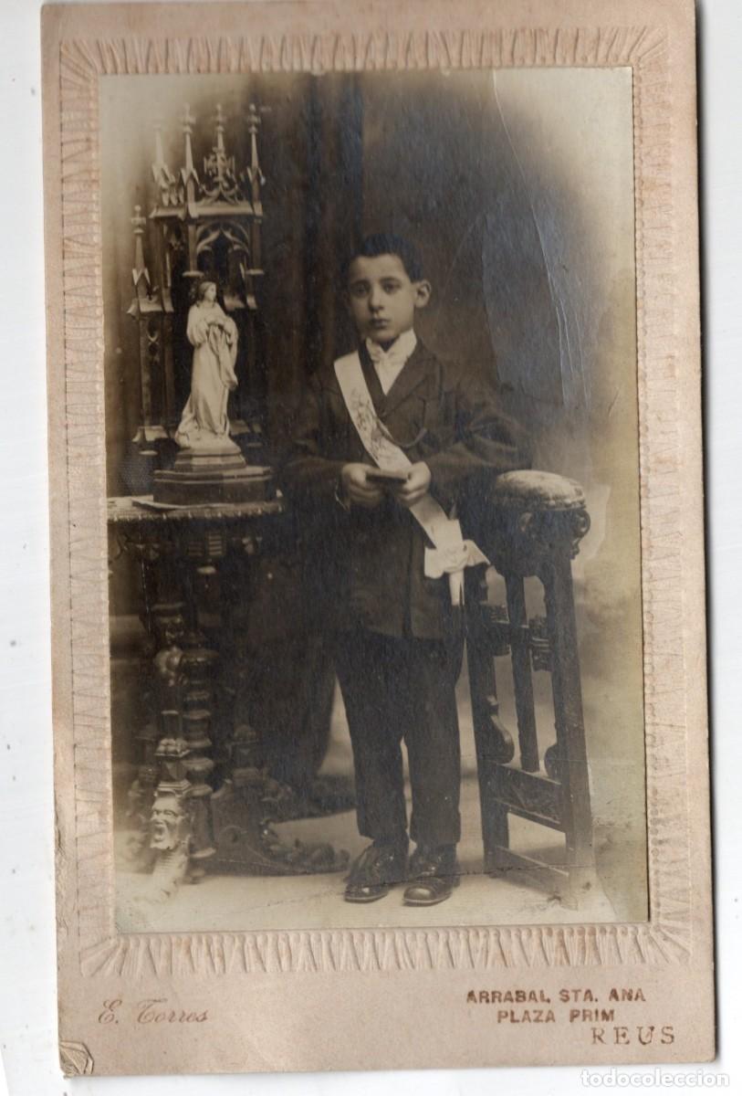Fotograf&iacute;a antigua: REUS. E. TORRES - Foto 1