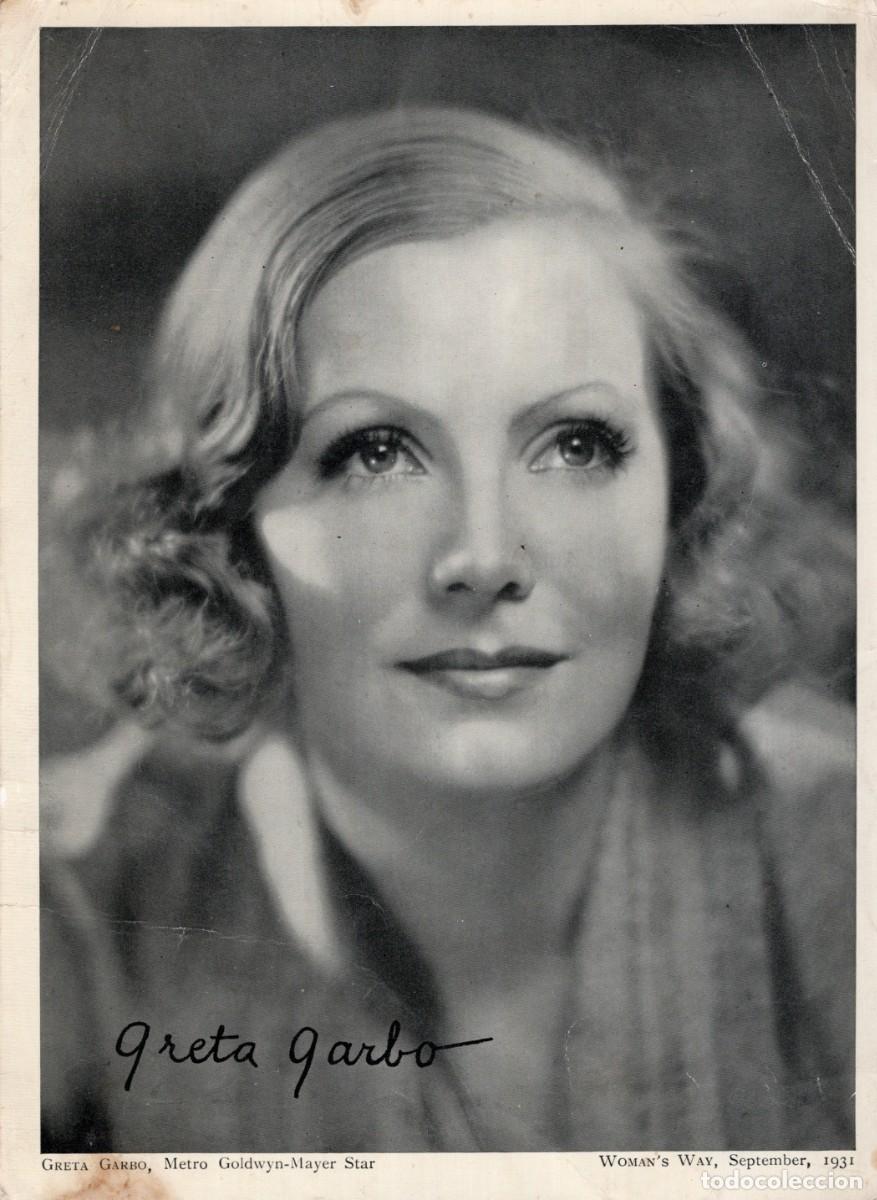 Fotograf&iacute;a antigua: GRETA GARBO - Foto 1