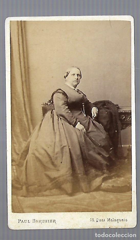 Fotografia antiga: R56- FOTOGRAFIA ANTIGUA- UNA DAMA FOTO - PARIS- DE Pcp. DEL SIGLO XX