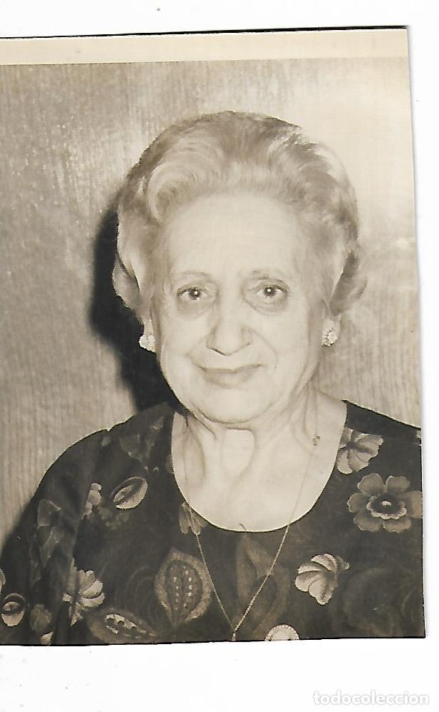 Alte Fotografie: AL- FOTOGRAFIA ANTIGUA - UNA DAMA - FOTO -