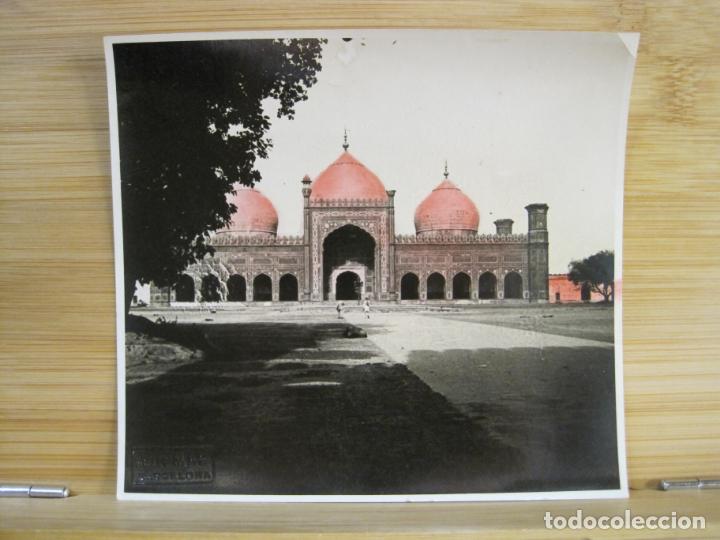 Fotograf&iacute;a antigua: LA INDIA-TEMPLO DE PIEDRA-FOTOGRAFIA ANTIGUA-SELLO EN SECO ARXIU MAS-VER FOTOS-(K-9256)
