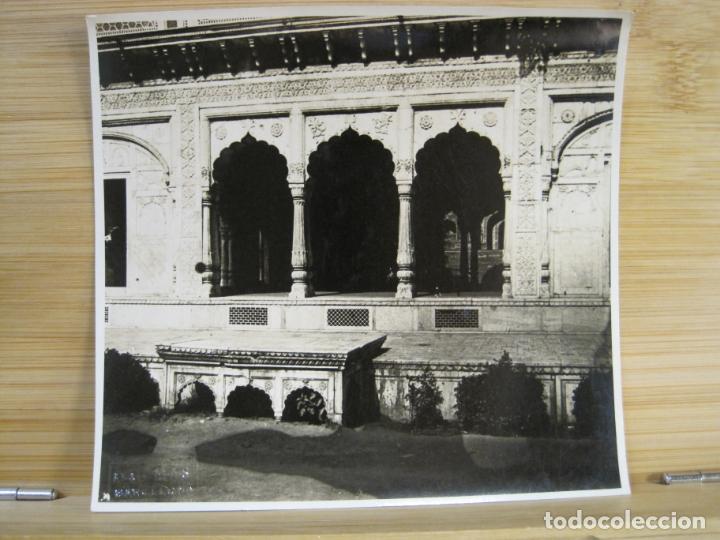 Fotograf&iacute;a antigua: LA INDIA-PALACIO-FOTOGRAFIA ANTIGUA-SELLO EN SECO ARXIU MAS-VER FOTOS-(K-9261)