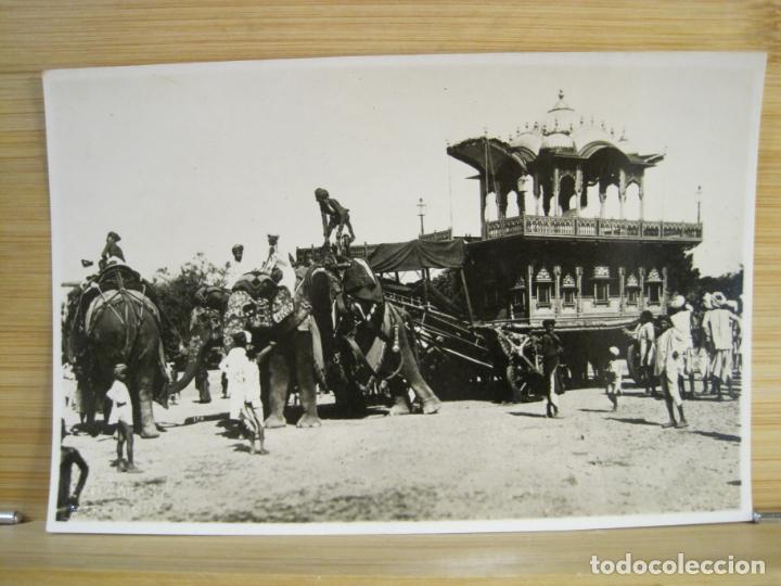 Fotograf&iacute;a antigua: LA INDIA-JAIPUR-FOTOGRAFIA ANTIGUA-SELLO EN SECO ARXIU MAS-VER FOTOS-(K-9268)