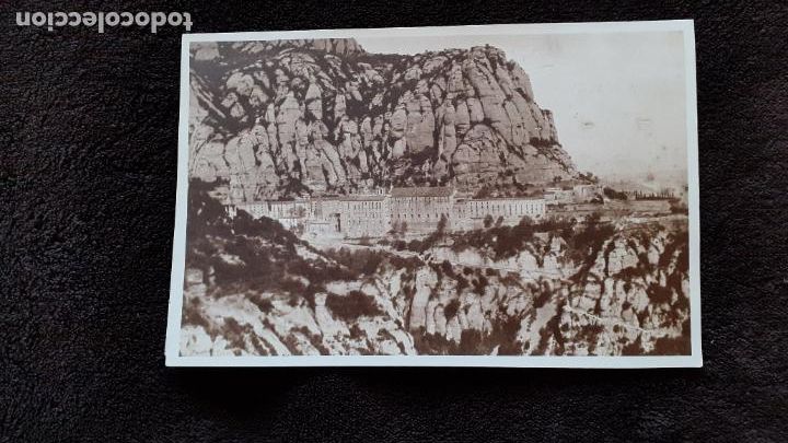 Fotograf&iacute;a antigua: ANTIGUA FOTOGRAFIA. MONASTERIO DE MONTSERRAT.