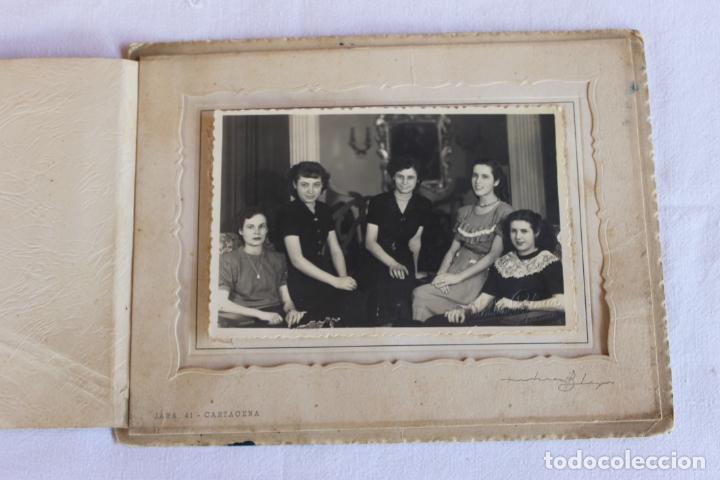 Fotografia antiga: SE&Ntilde;ORITAS FOTOGRAFO MARTINEZ BLAYA CARTAGENA