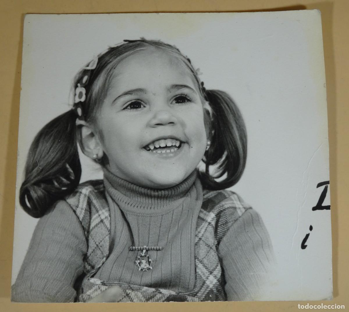 Fotografia antica: ANTIGUA FOTOGRAF&Iacute;A, NI&Ntilde;A SONRIENDO, B/N, VER FOTOS