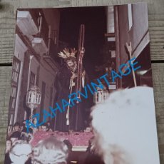 Fotografía antigua: SEMANA SANTA SEVILLA, 1986, VIA CRUCIS NAZARENO DE LA O, 15X20 CMS. Lote 402886094