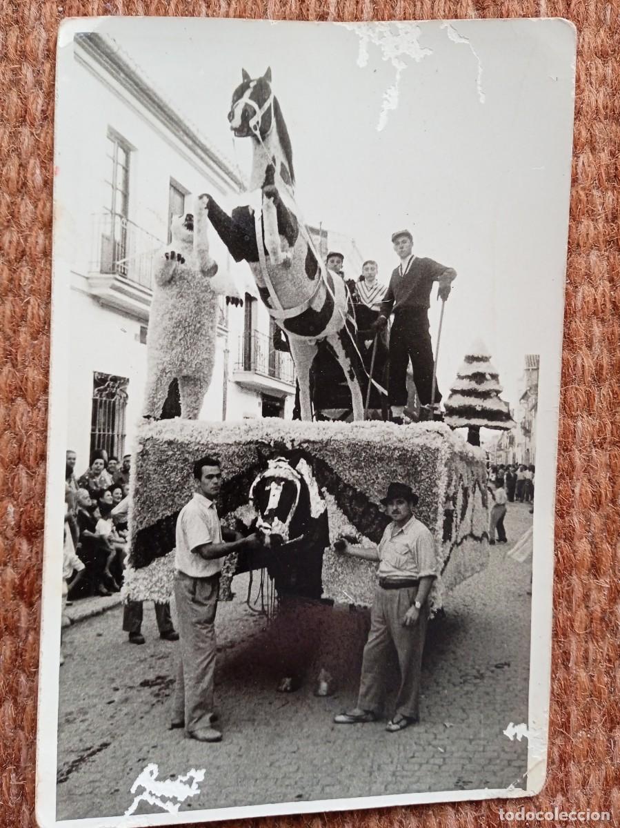 Fotograf&iacute;a antigua: CARROZAS DE PAPEL - CARLET - FOTO MIRA