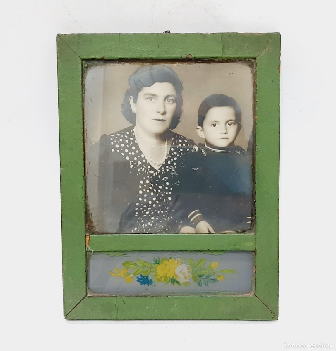 Fotograf&iacute;a antigua: Foto antigua enmarcada(14.3)