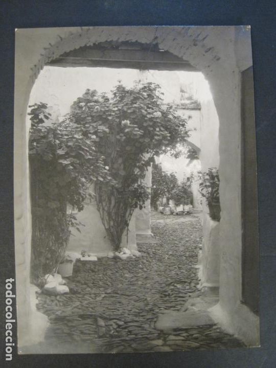 Photographie ancienne: TARIFA-PATIO TIPICO-FOTOGRAFIA ANTIGUA-VER FOTOS-(K-10.156)