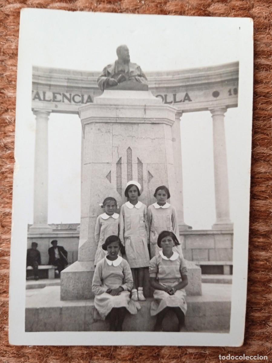 Fotograf&iacute;a antigua: VALENCIA - MONUMENTO A SOROLLA - Foto 1