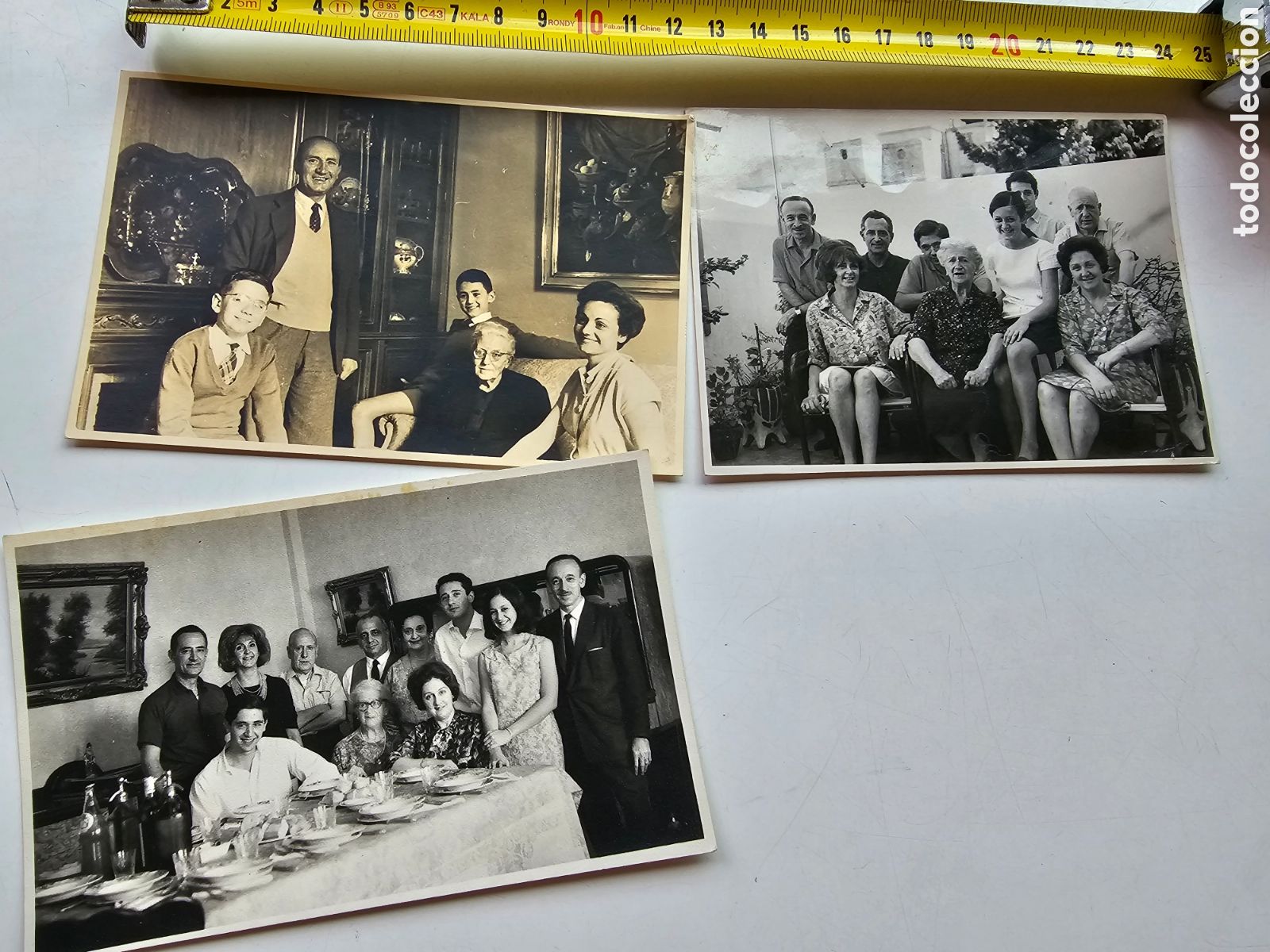 Fotografia antica: 3 fotograf&iacute;as de fam&iacute;lia de los a&ntilde;os 1940s 1960s Castronu&ntilde;o?