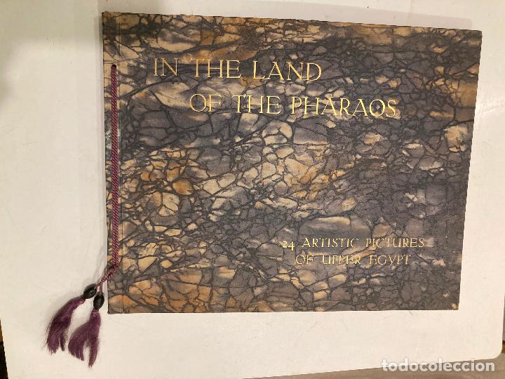Fotograf&iacute;a antigua: Egipto en la tierra de los Faraones 24 im&aacute;genes Lehnert Landrock Cairo mide 24 x 31 tapa dura