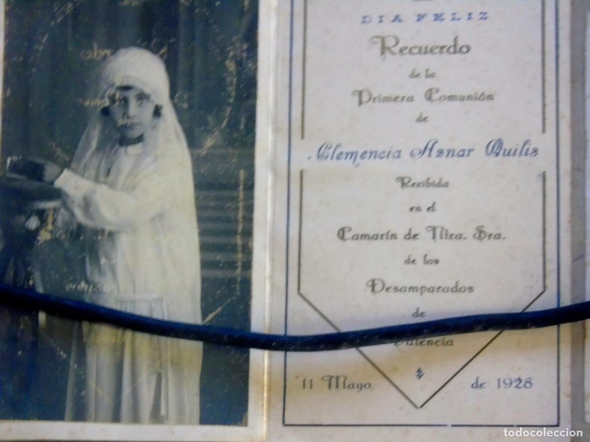 Fotograf&iacute;a antigua: FOTOGRAFIA RETRATO PRIMERA COMUNION NI&Ntilde;A A&Ntilde;O 1928