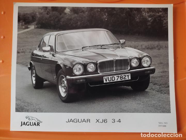 Fotograf&iacute;a antigua: JAGUAR XJ6 FOTO AGENCIA 1985 25,7 X 20,3 CMS ORIGINAL VINTAGE
