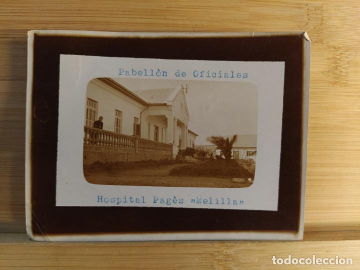 Fotograf&iacute;a antigua: PABELLON DE OFICIALES-HOSPITAL PAGES MELILLA-FOTOGRAFIA ANTIGUA-VER FOTOS-(104.576)