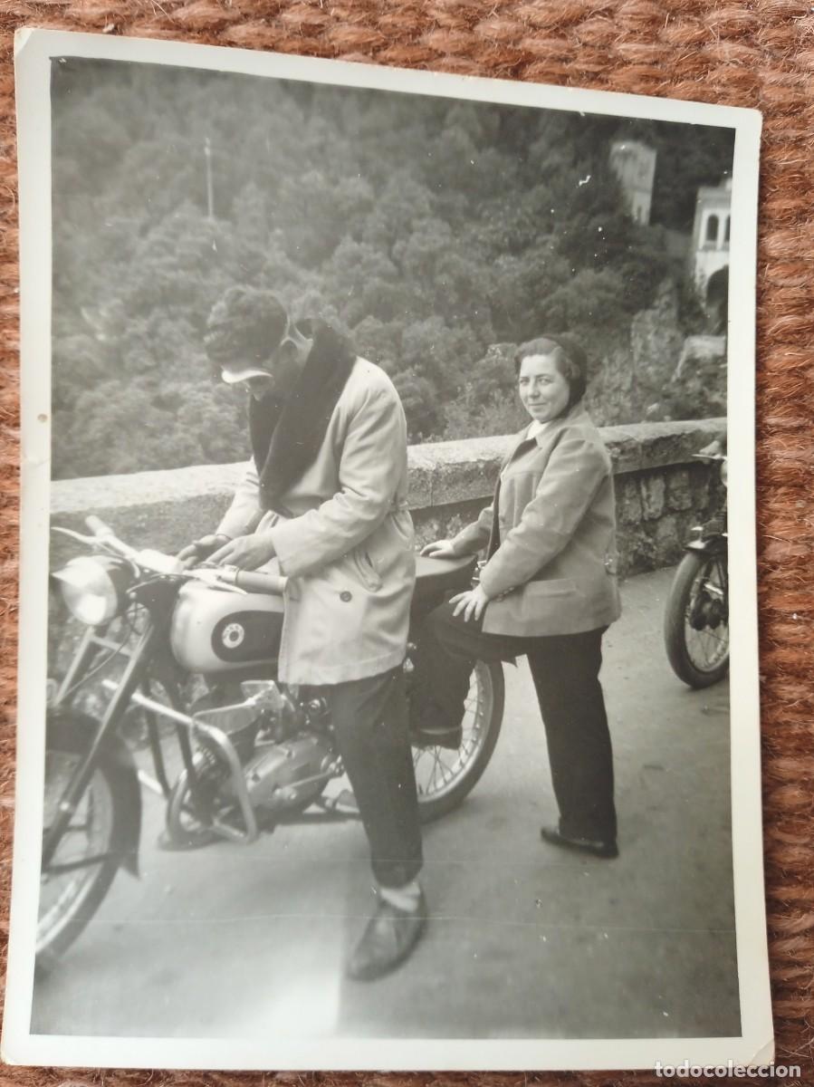 Fotograf&iacute;a antigua: MOTOCICLETA OSSA - Foto 1
