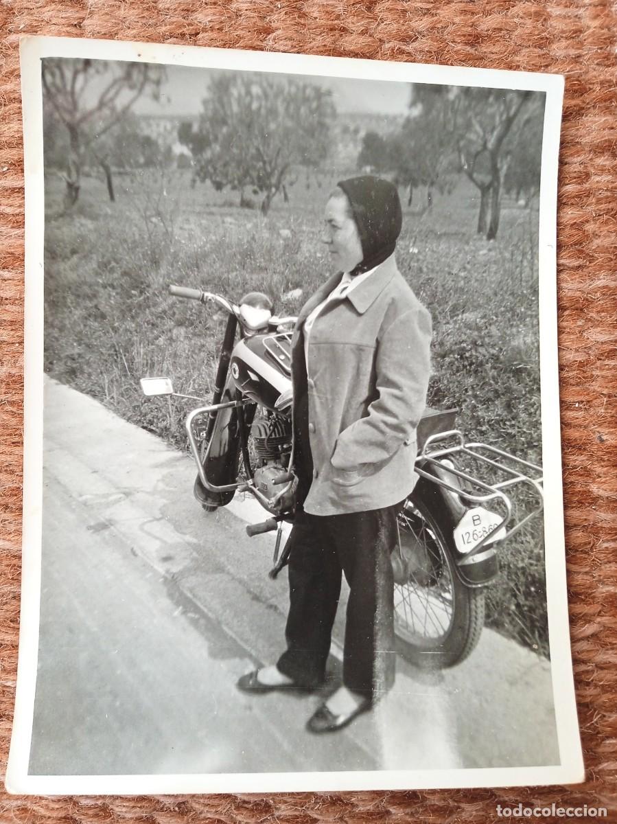 Fotograf&iacute;a antigua: MOTOCICLETA OSSA - Foto 1
