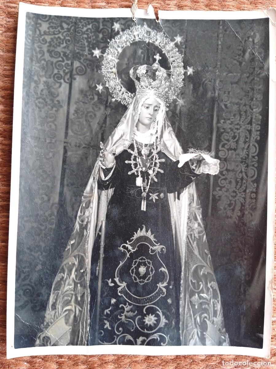 Fotograf&iacute;a antigua: VIRGEN NTRA. SE&Ntilde;ORA DE LOS DOLORES GLORIOSOS - TURIS 1971