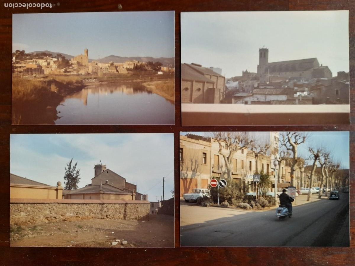 Antique Photography: Un retrato vista panor&aacute;mica iglesia Sant Baldiri 80&acute;s Sant Boi de Llobregat 4 imagenes a elegir