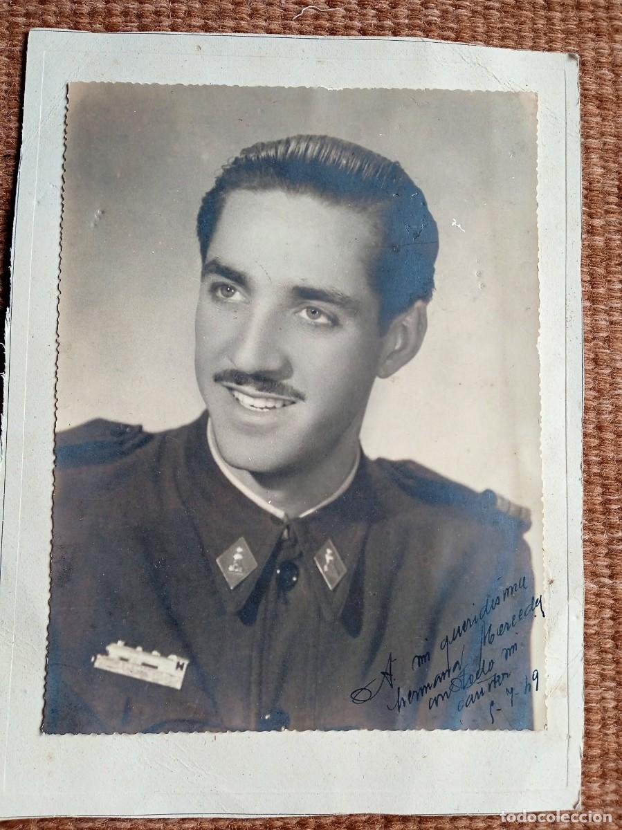 Fotograf&iacute;a antigua: MILITAR DE FERROCARRIL