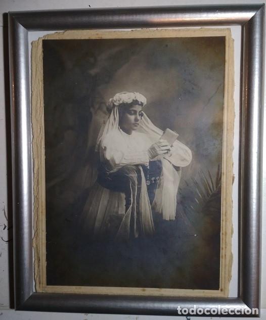 Fotograf&iacute;a antigua: Foto art&iacute;stica de comunion - Foto 1