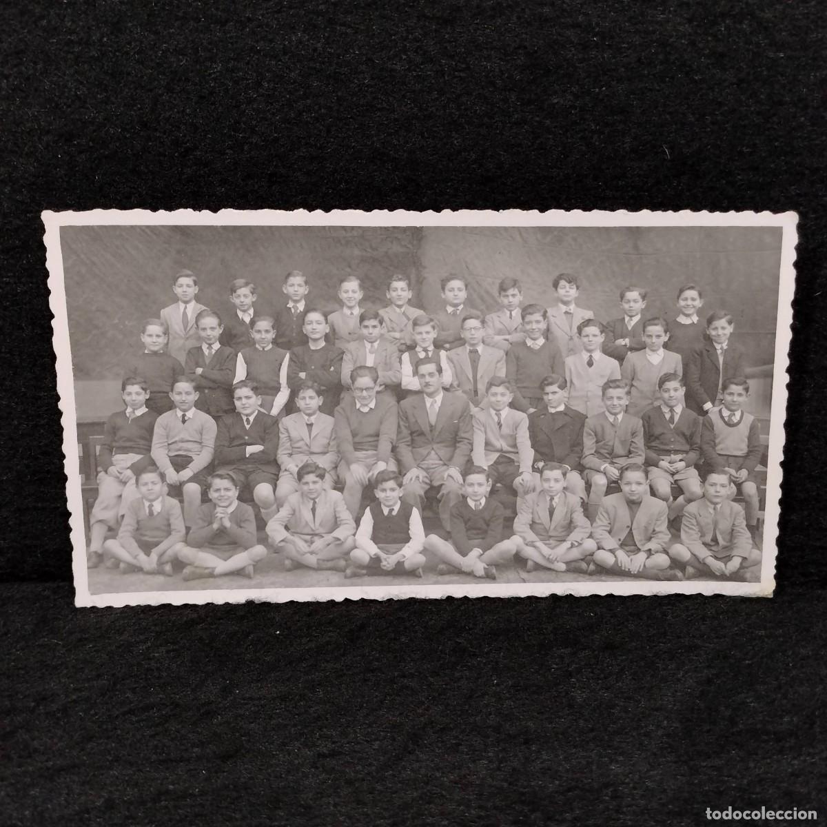 Photographie ancienne: ANTIGUA FOTOGRAFIA - FOTO DE GRUPO ESCOLAR - C. 1900 - 13 cm / 253
