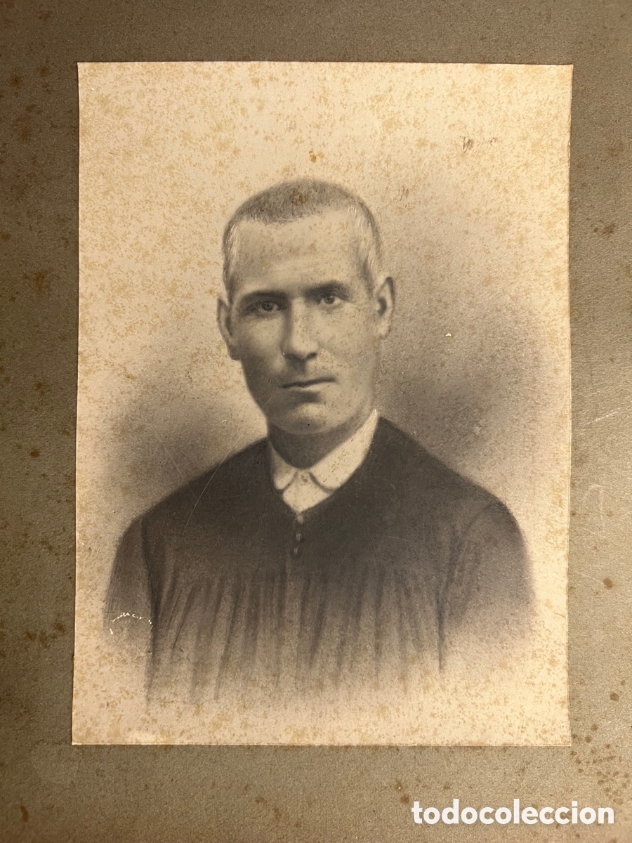 Antique Photography: EL T&Iacute;O PEPE EL DE ALBORAYA.. Fotograf&iacute;a acuarelada (h.1920?) Med&iacute;das: 12 x 16,5 cm.,