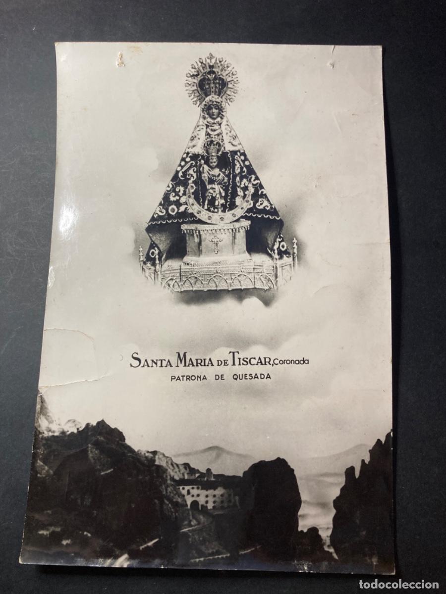 Fotograf&iacute;a antigua: Santa Maria de Tiscar - Patrona de Quesada - Jaen