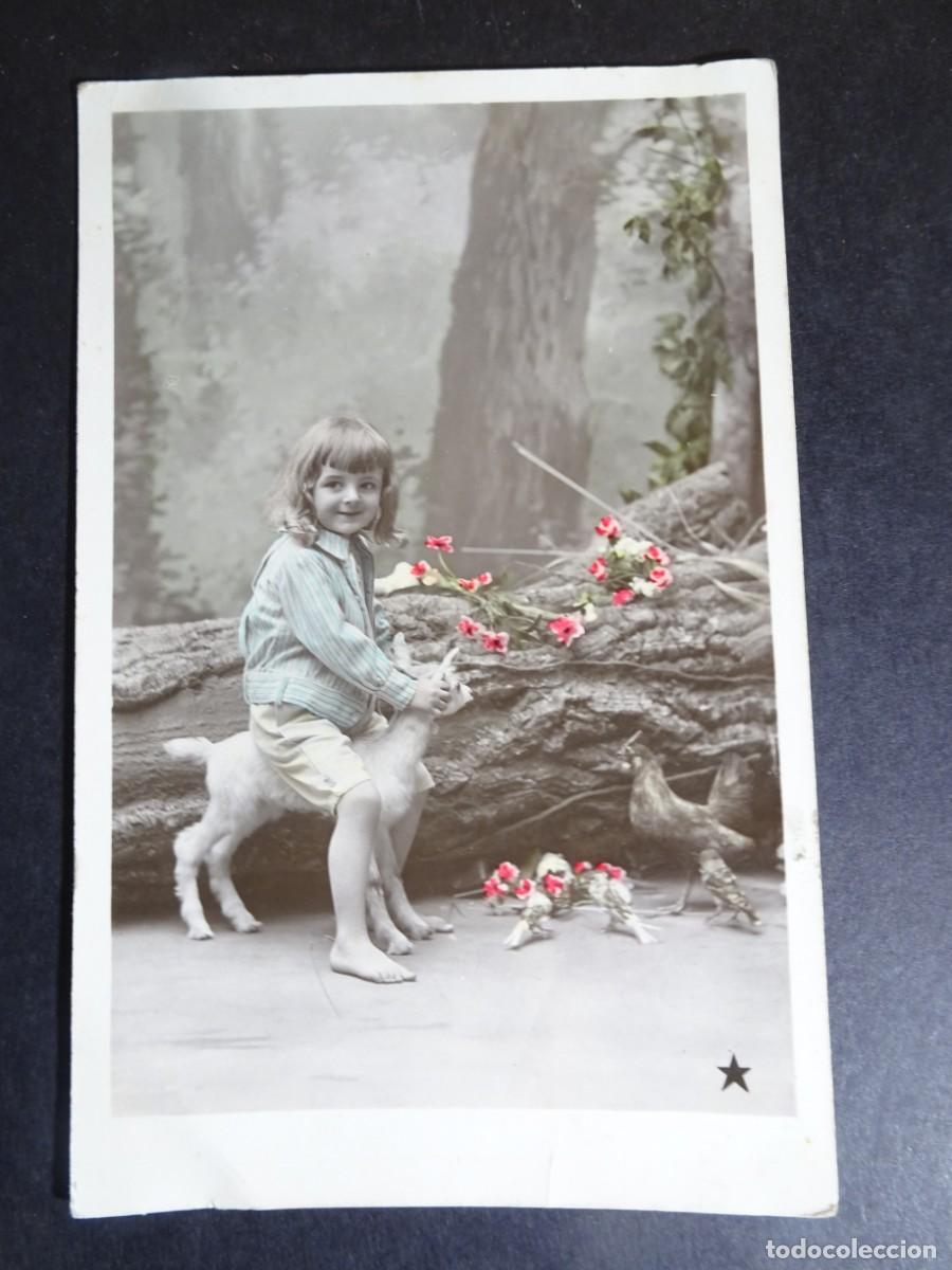 Fotografia antica: ANTIGUA FOTOGRAF&Iacute;A DE ESTUDIO , NI&Ntilde;A POSANDO, VER FOTOS