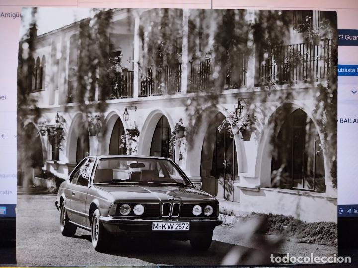 Fotograf&iacute;a antigua: BMW 630 CS - 633 CSI FOTO PRESS LANZAMIENTO 22,2 X 17,7 CM TERRAZAS