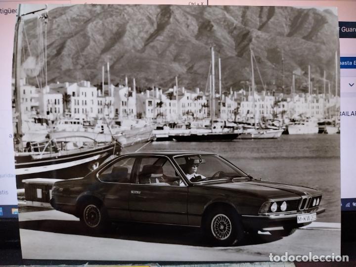 Fotograf&iacute;a antigua: BMW 630 CS - 633 CSI FOTO PRESS LANZAMIENTO 22,2 X 17,7 CM PUERTO
