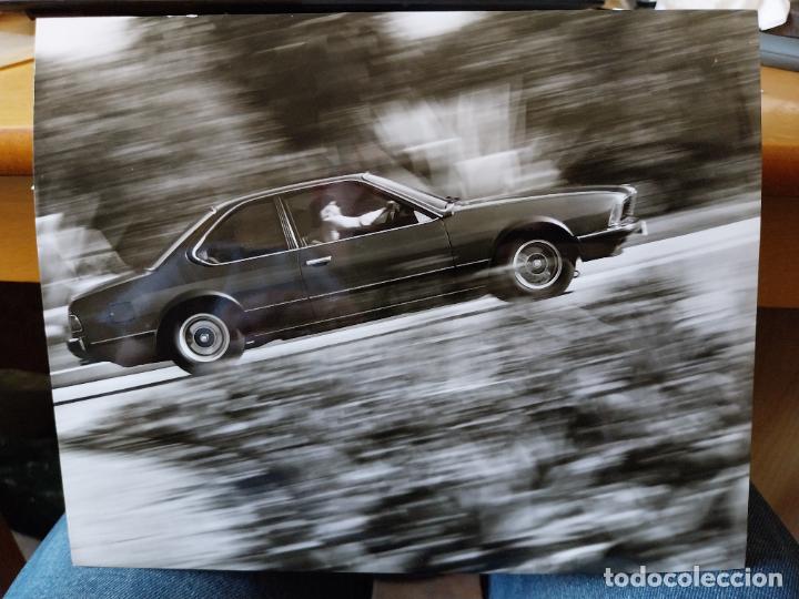 Fotograf&iacute;a antigua: BMW 630 CS - 633 CSI FOTO PRESS LANZAMIENTO 22,2 X 17,7 CM VELOCIDAD