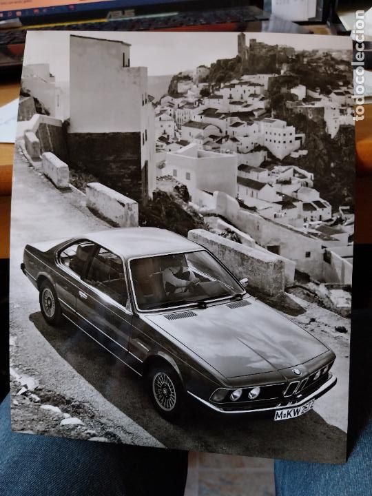 Fotograf&iacute;a antigua: BMW 630 CS - 633 CSI FOTO PRESS LANZAMIENTO 22,2 X 17,7 CM CASAS