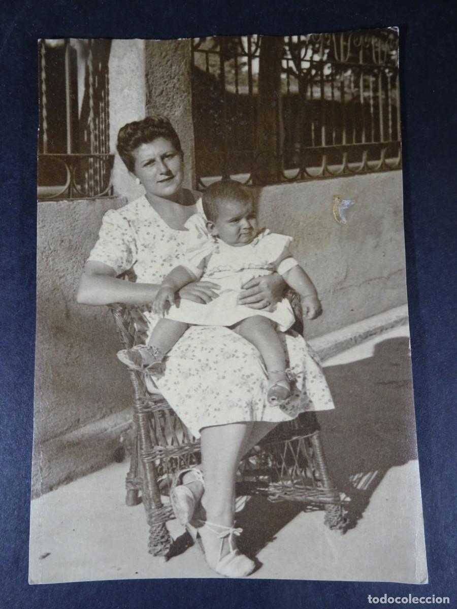 Fotografia antiga: ANTIGUA FOTOGRAF&Iacute;A , MUJER CON BEB&Eacute;, VER FOTOS
