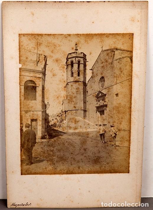Fotograf&iacute;a antigua: HOSPITALET - C. 1880 - Foto 2