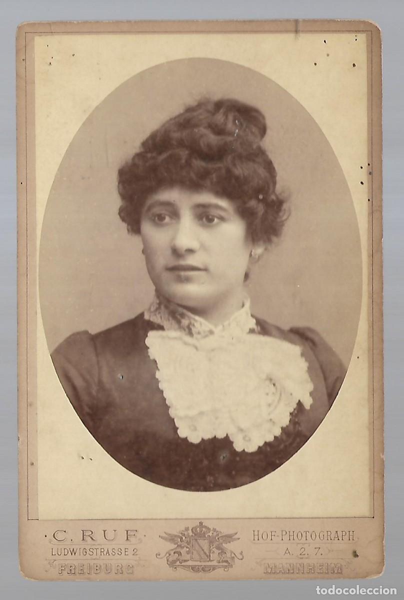 Alte Fotografie: E15- FOTOGRAF&Iacute;A ANTIGUA - DE UNA DAMA - FOTO-CRUF- DE Pp. DEL SIGLO XX