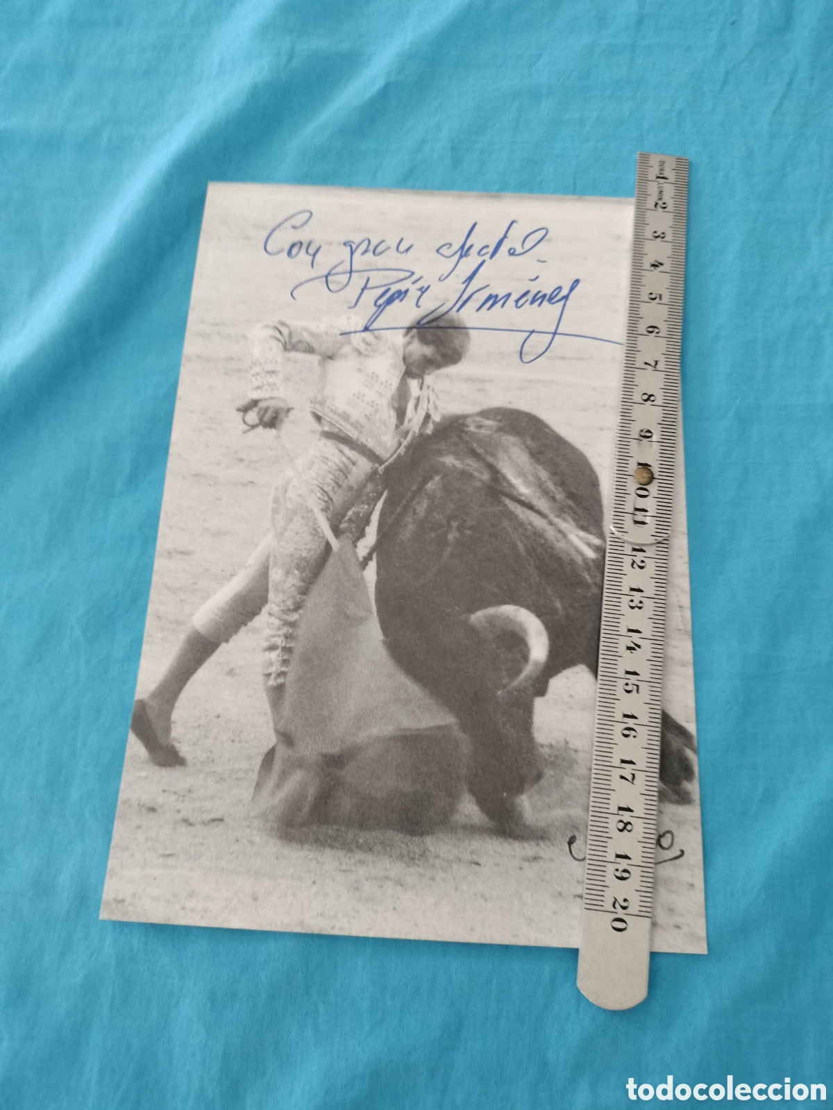 Photographie ancienne: FOTO POSTAL TORERO PEPIN JIMENEZ