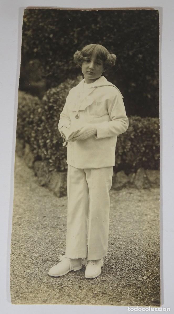 Fotograf&iacute;a antigua: ANTIGUA FOTOGRAF&Iacute;A , NI&Ntilde;A TRAJE DE COMUNI&Oacute;N , VER FOTOS
