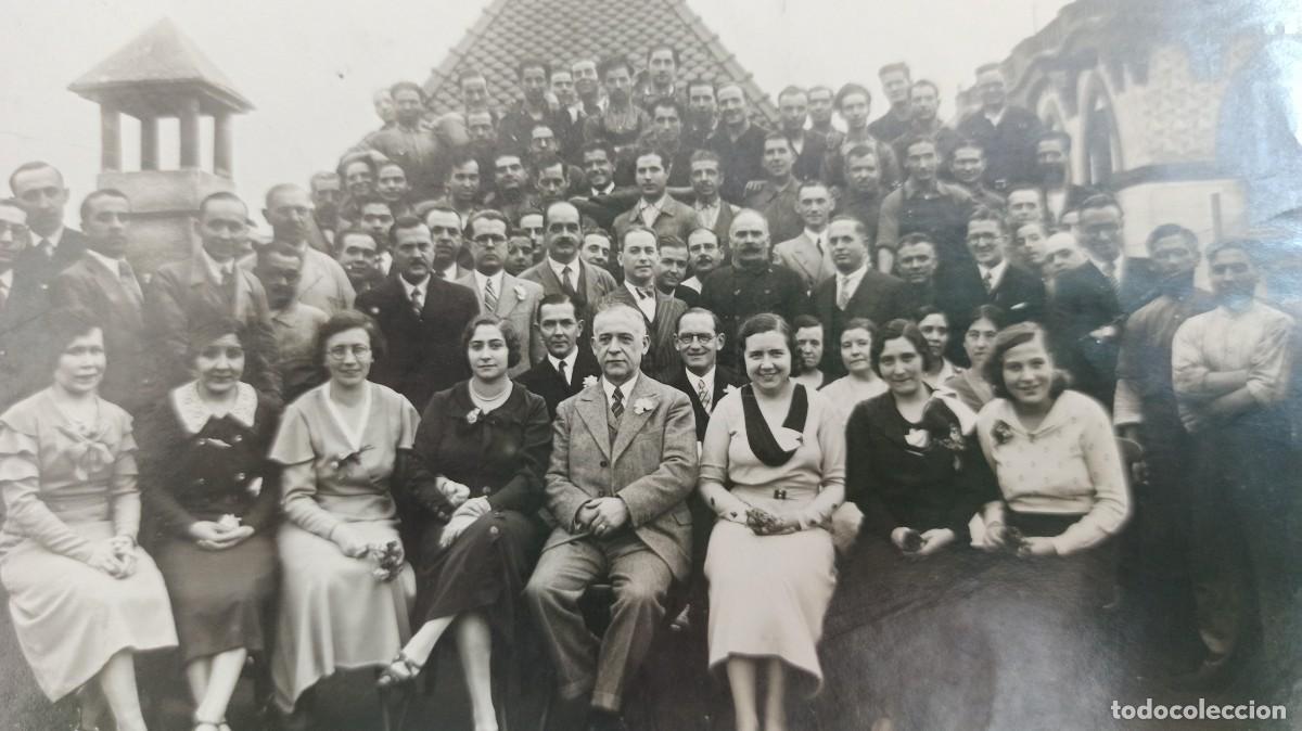 Fotograf&iacute;a antigua: Antigua fotografia aniversario. 25 Aniversario del Sr. Ferran. 1933.