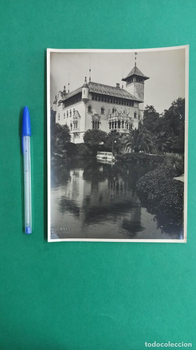 Fotograf&iacute;a antigua: Antigua fotografia Casa Gran de Argentona. Arxiu Mas. Principio S. XX. Catalunya.