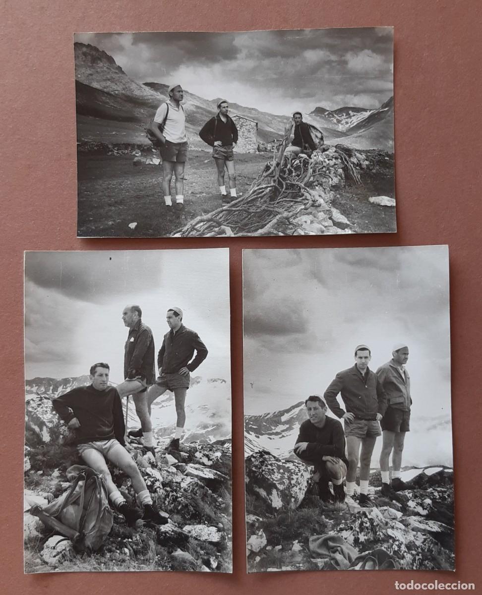 Fotograf&iacute;a antigua: LOTE 3 FOTOGRAF&Iacute;AS GRUPO DE GIJ&Oacute;N. VEGARADA. PICO NOGALES. FOTO DANIEL HEVIA. A&Ntilde;OS 60. PACO BERGES.
