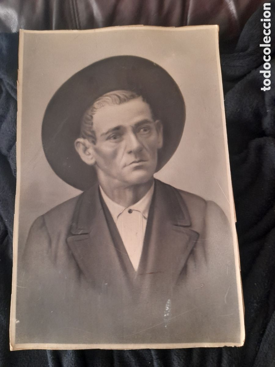 Fotograf&iacute;a antigua: Antigua gran fotograf&iacute;a, Talaverano, de Ruiz de Luna, Talavera, mide 43,6x29cm, en cart&oacute;n sobre 1890