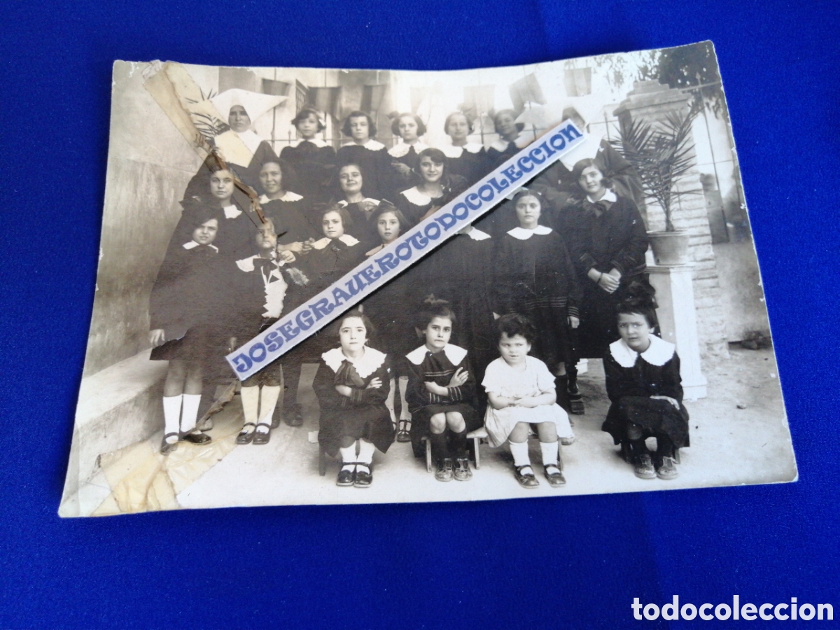 Antique Photography: COLEGIO NI&Ntilde;AS CON MONJAS FOTOGRAF&Iacute;A ANTIGUA