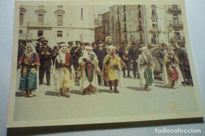 Alte Fotografie: foto moros y cristianos banda musica -foto palomera alcoy