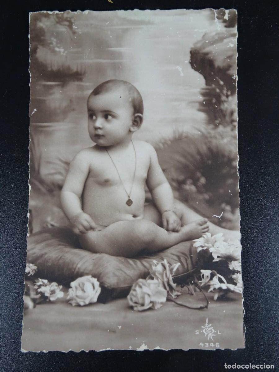 Fotografia antica: ANTIGUA FOTOGRAF&Iacute;A DE ESTUDIO , NI&Ntilde;A PEQUE&Ntilde;A , SOL, FRANCIA , VER FOTOS