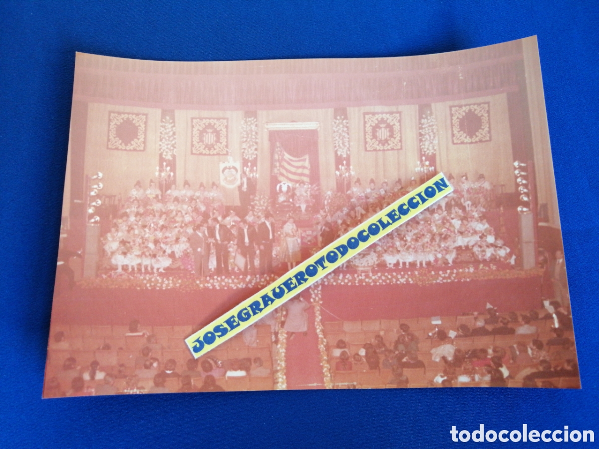 Photographie ancienne: FALLA PLAZA DEL CAUDILLO A&Ntilde;OS 70 PRESENTACI&Oacute;N FOTOGRAF&Iacute;A ANTIGUA