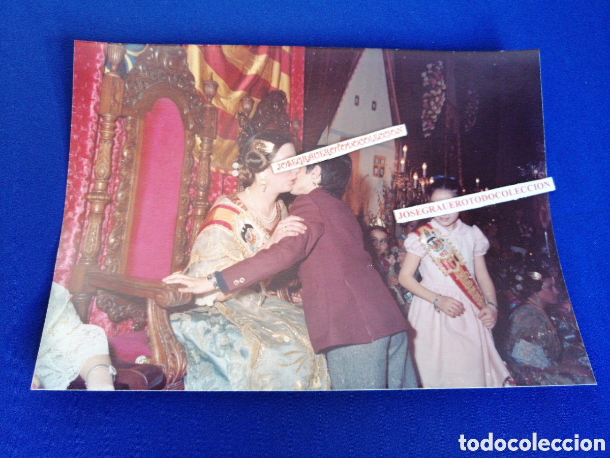 Antique Photography: FALLA PLAZA DEL CAUDILLO (ALDAYA) A&Ntilde;O 1977 PRESENTACI&Oacute;N FOTOGRAF&Iacute;A ANTIGUA SELLO FOTOGR&Aacute;FICO ALDAYA